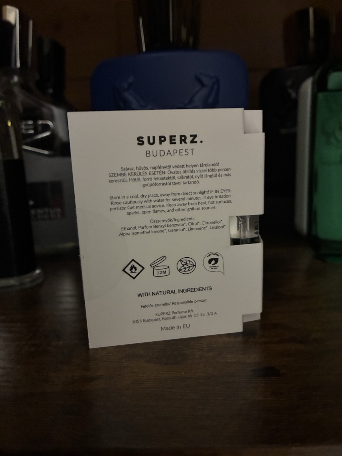 Superz Budapest Endless Sea 1.5 Ml Travel Sample Vial