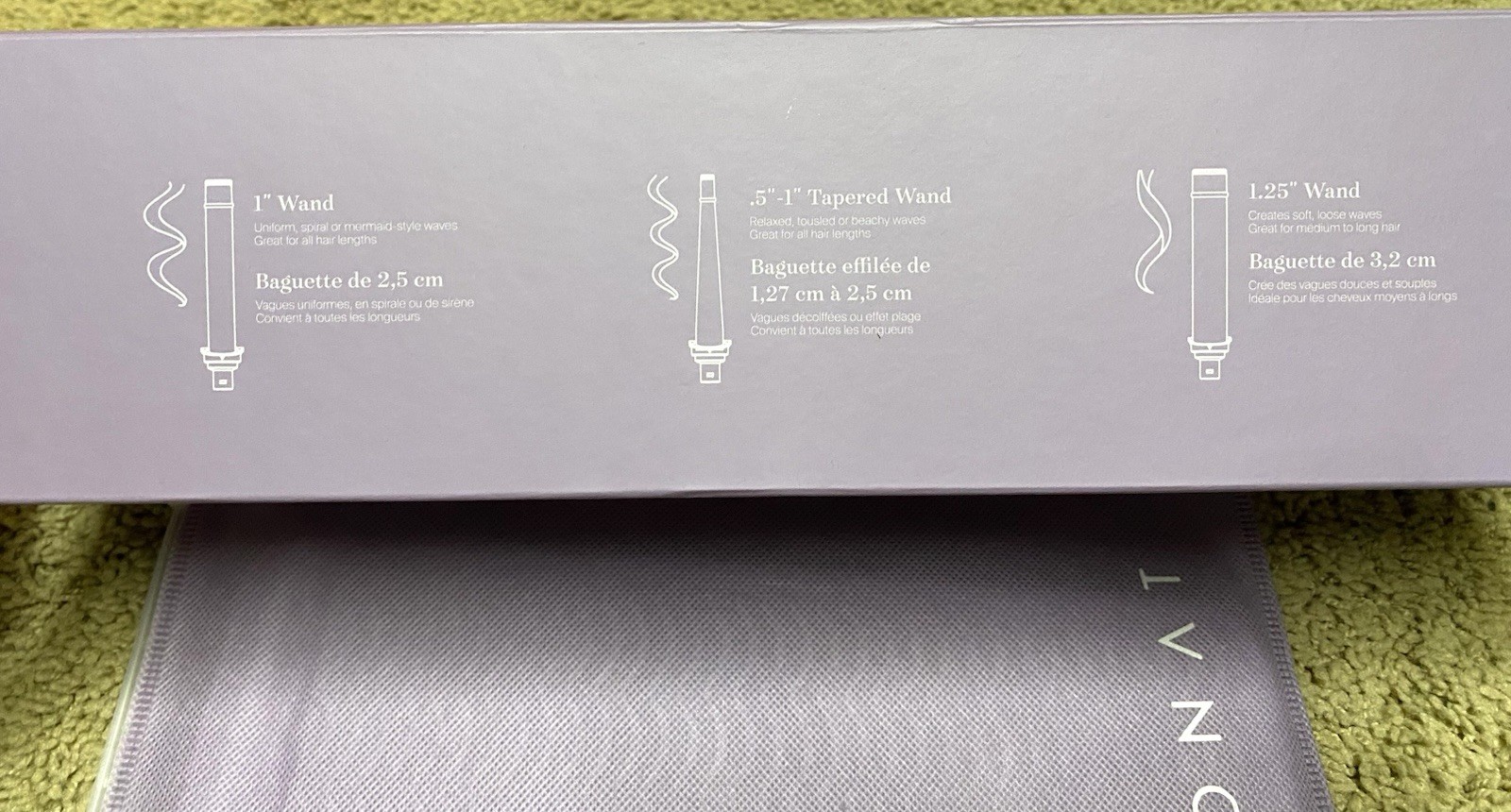 NEW IN BOX Monat 3 in 1 Curling Iron with BONUS Monat branded Silicone Sleeve