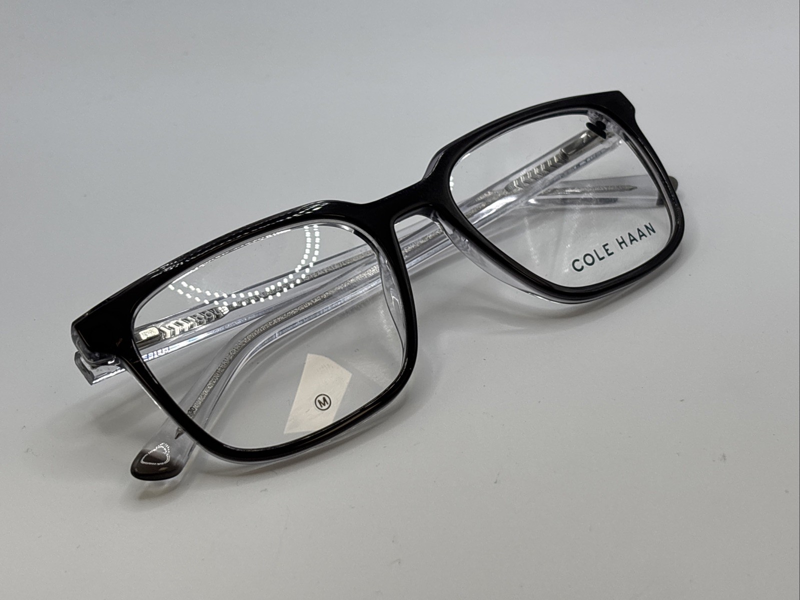 Cole Haan CH4506 (036) Smoke Crystal 52/18 M 140 Men’s Full Rim Eyeglasses A5720
