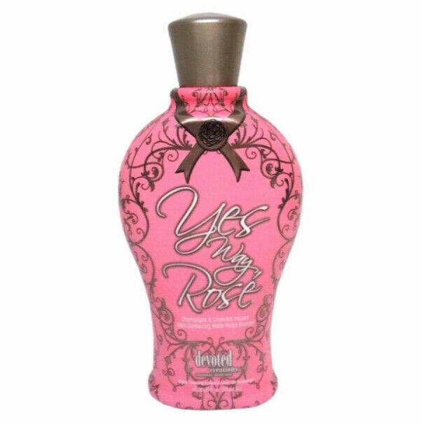 Devoted Creations YES WAY ROSE Bronzer Tanning Bed Lotion 12.25 oz