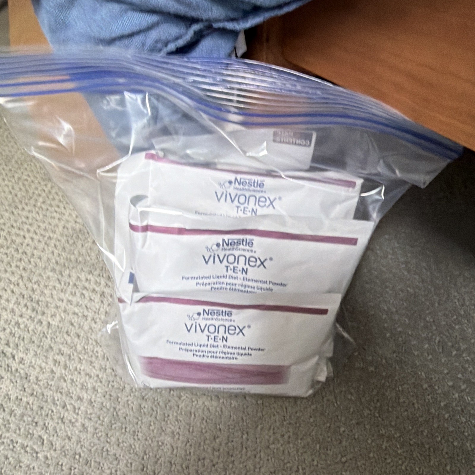 Nestlé VIVONEX T.E.N Unflavored Lactose-Free Elemental Powder 70g Packet