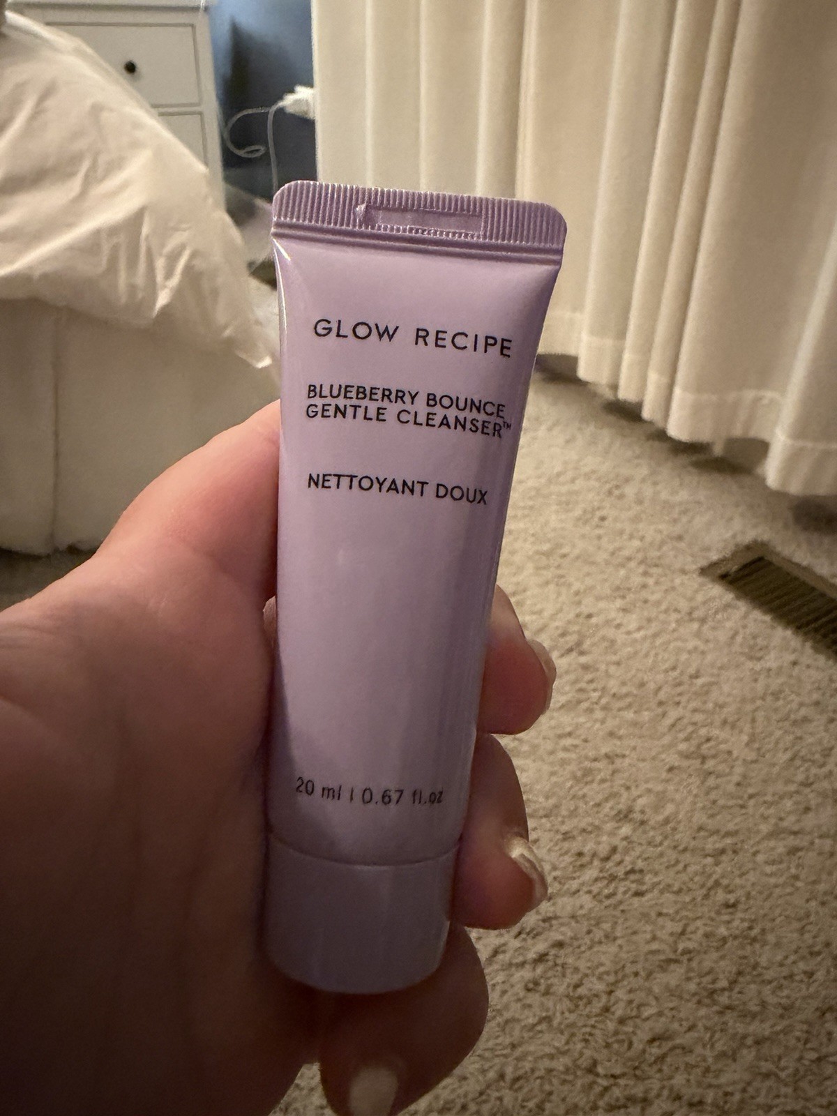 Glow Recipe Blueberry Bounce Gentle Face Cleanser Mini 20 ml / 0.67 fl oz