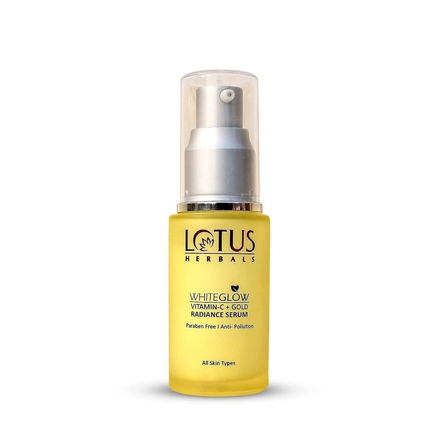 Lotus Herbals WhiteGlow Vitamin C and Gold Radiance Face Serum 30ml,