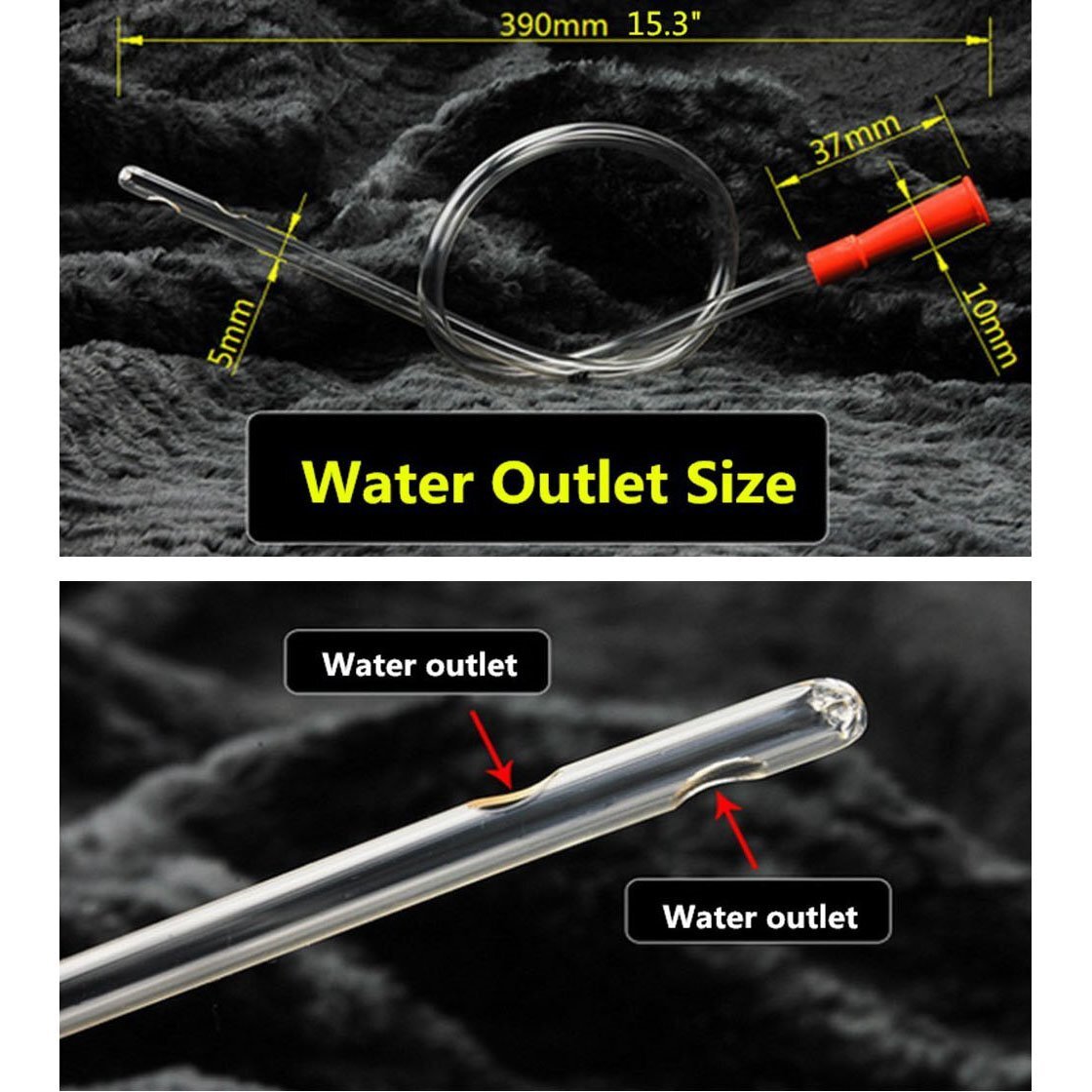 150ml Large Douche Enema Syringe with Tube Hose Injection Enama Supply