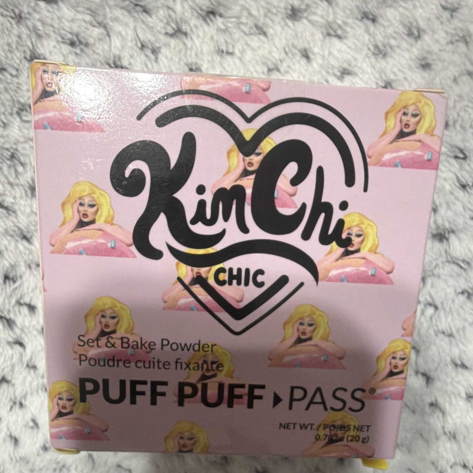 KimChi CHIC Puff Puff Pass Set & Bake Powder PPP02 Banana 0.7 oz (20 g)