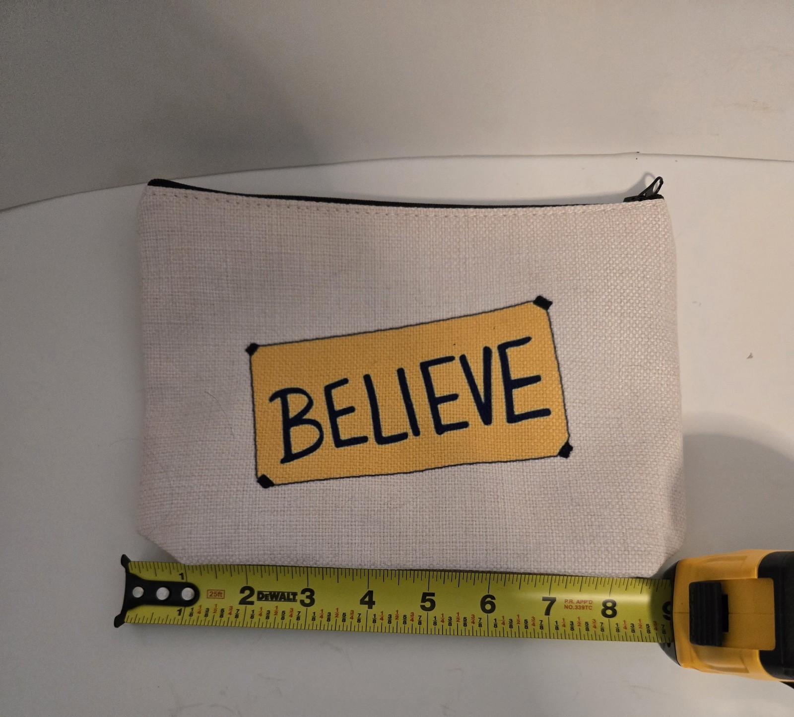 Ted Lasso Belive Pencil Case Zipper Pen Bag School Organizer Pouch Bag NEW