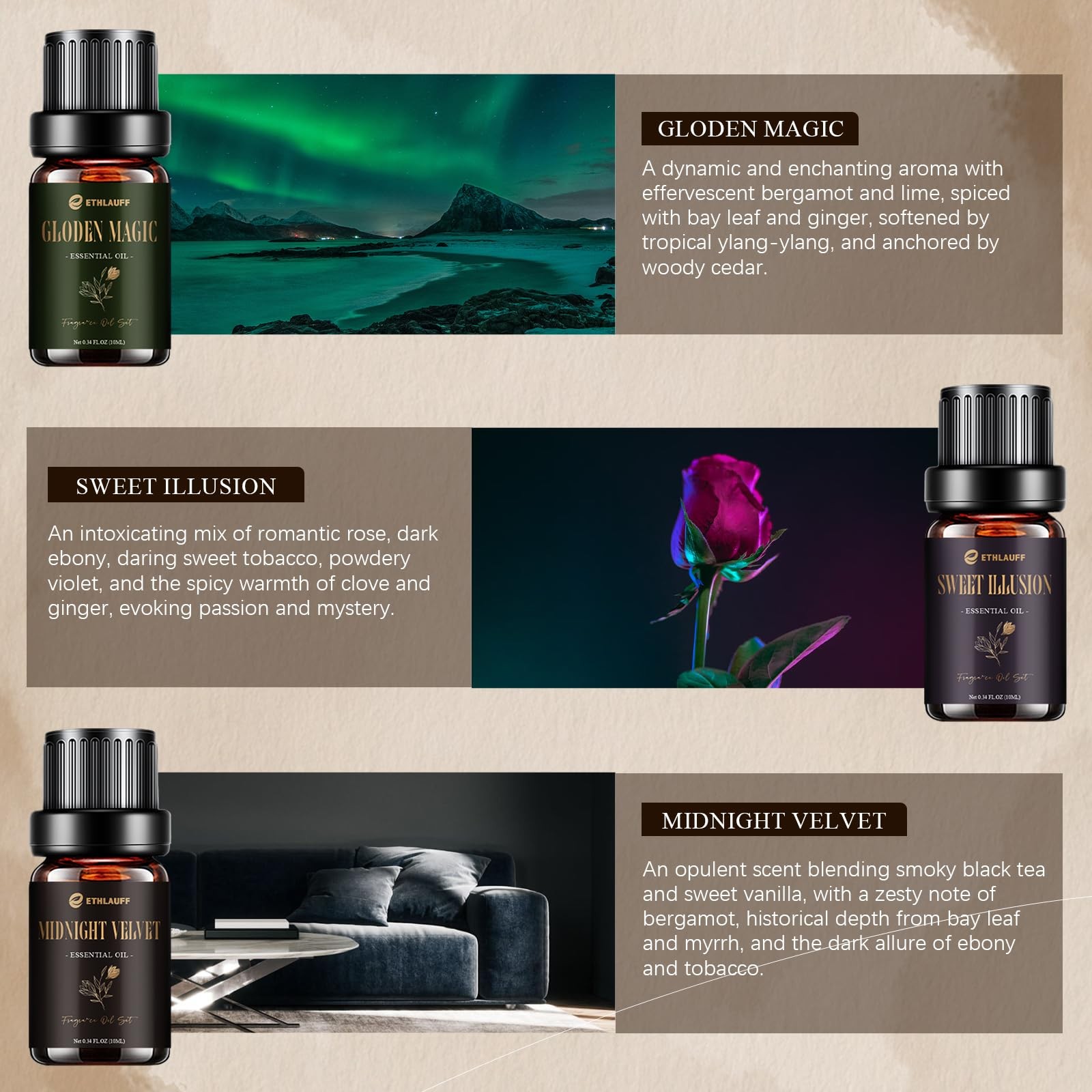 Hotel Collection Diffuser Oil, My Way, Dream State, Coastal Cabine, Inspired …