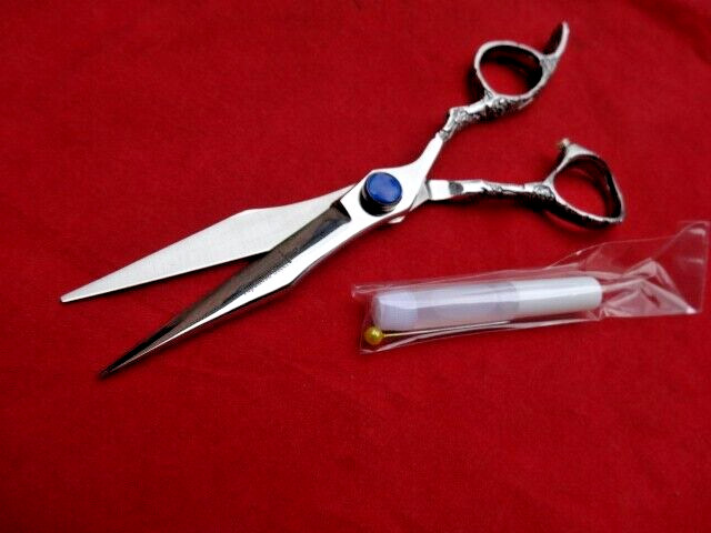 60Days WRNTY_Fancy 6″ Hairdressing Hair Cutting Scissors/Japanese Steel/(7″FULL)