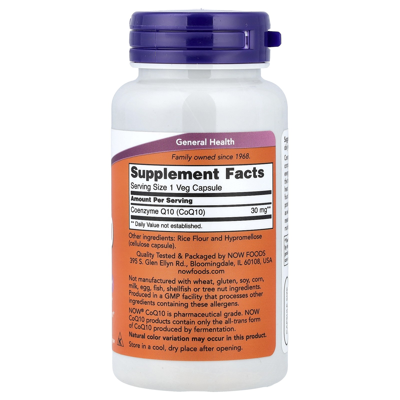 CoQ10, 30 mg, 60 Veg Capsules