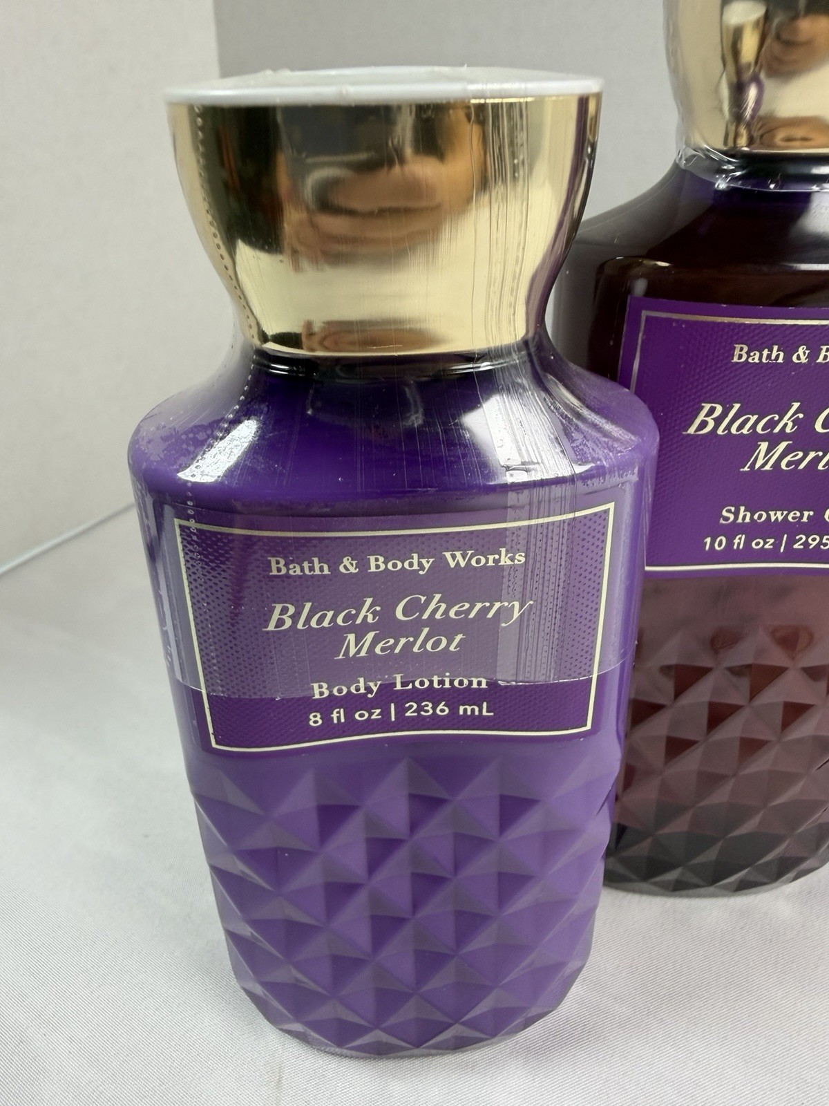3 BATH & BODY WORKS BLACK CHERRY MERLOT Brand New Lotion/Gel/Mist Discontinued
