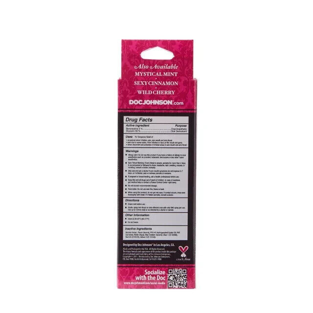 GoodHead Deep Throat Desensitizer Numbing Oral Sex Spray 2 oz – Sweet Strawberry