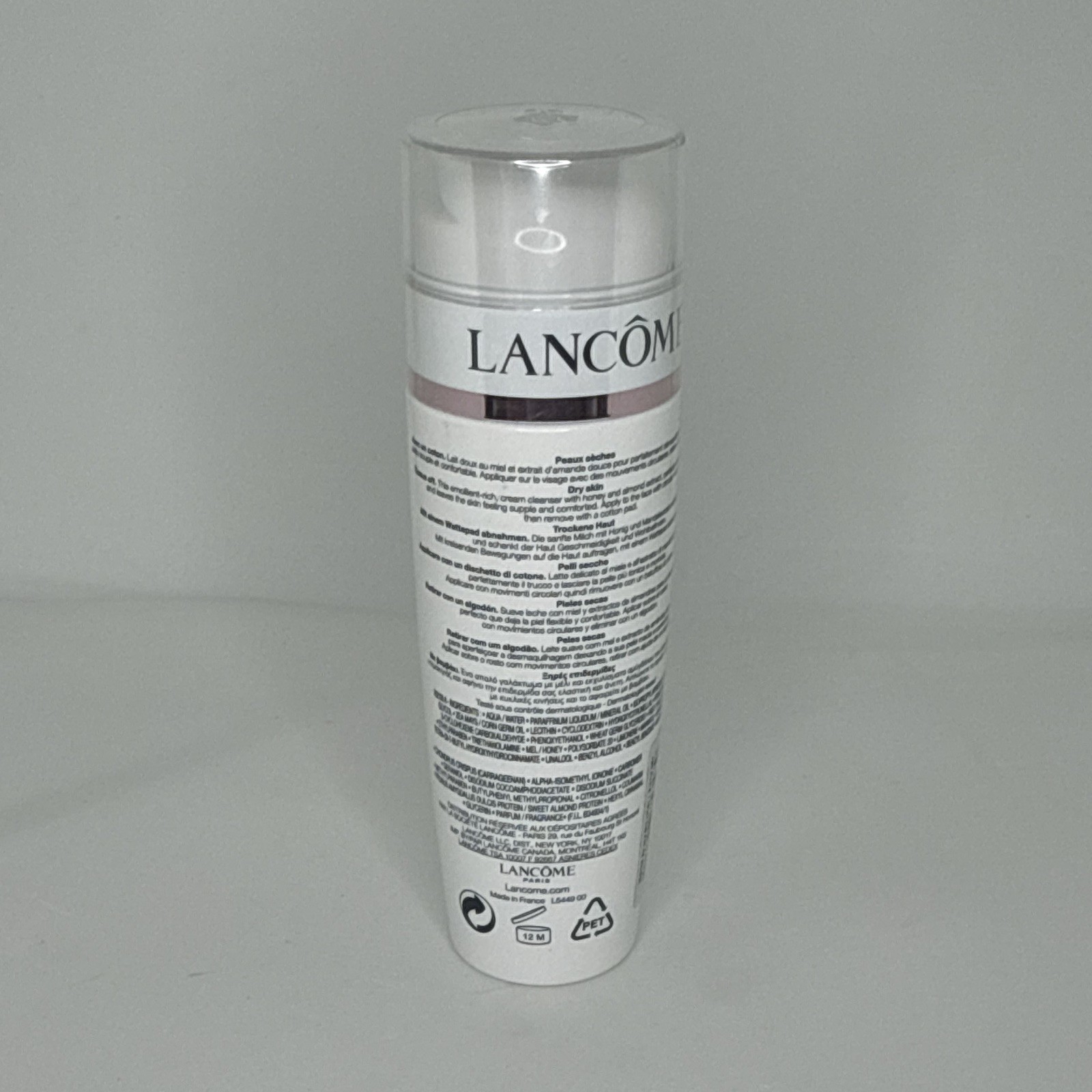 Lancôme Galatée Confort Milky Face Cleanser Makeup Remover Dry Skin 6.7