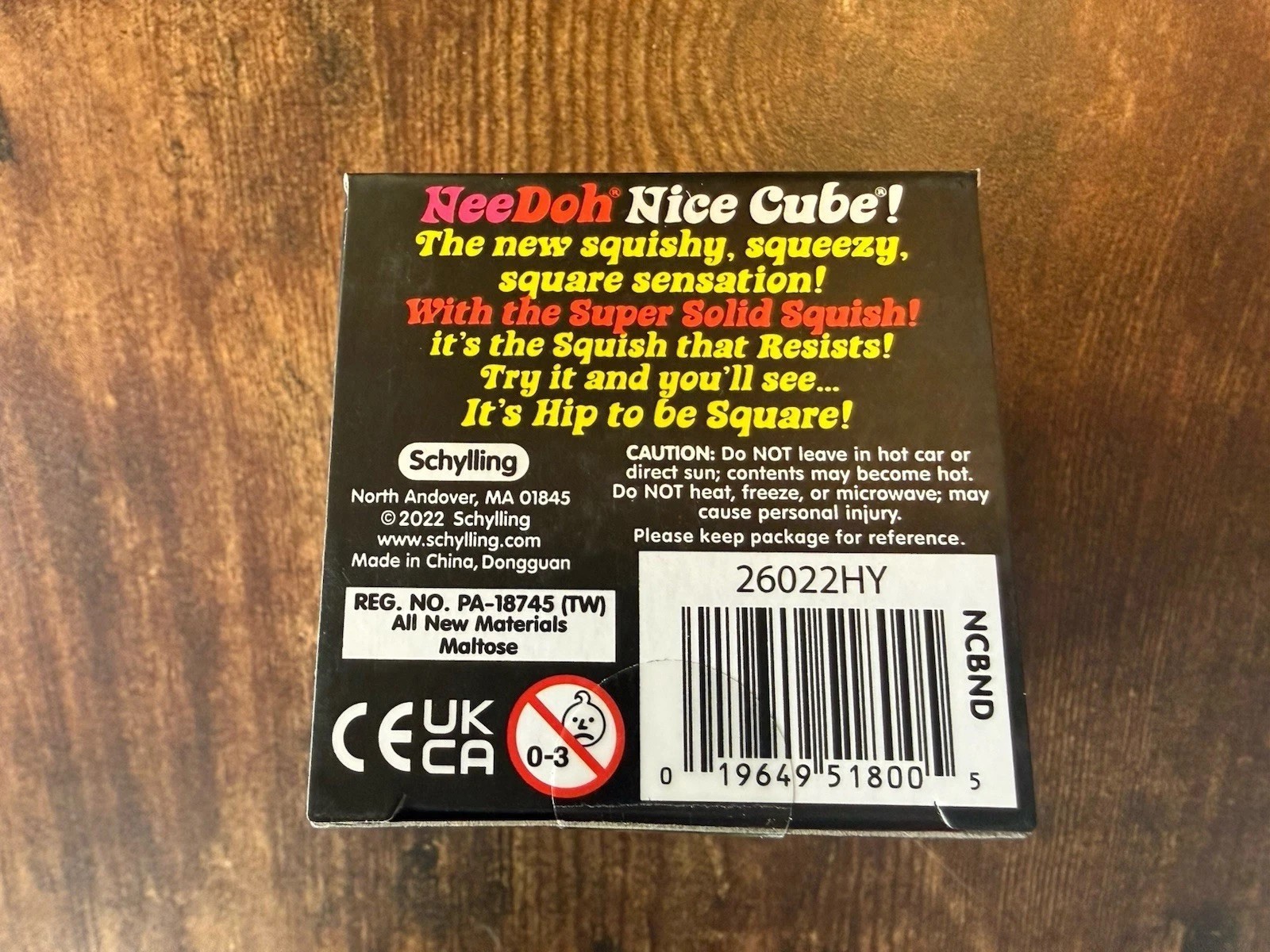 NeeDoh NICE CUBE (PINK) – Super Solid Squish! – SEALED / BRAND NEW‼️
