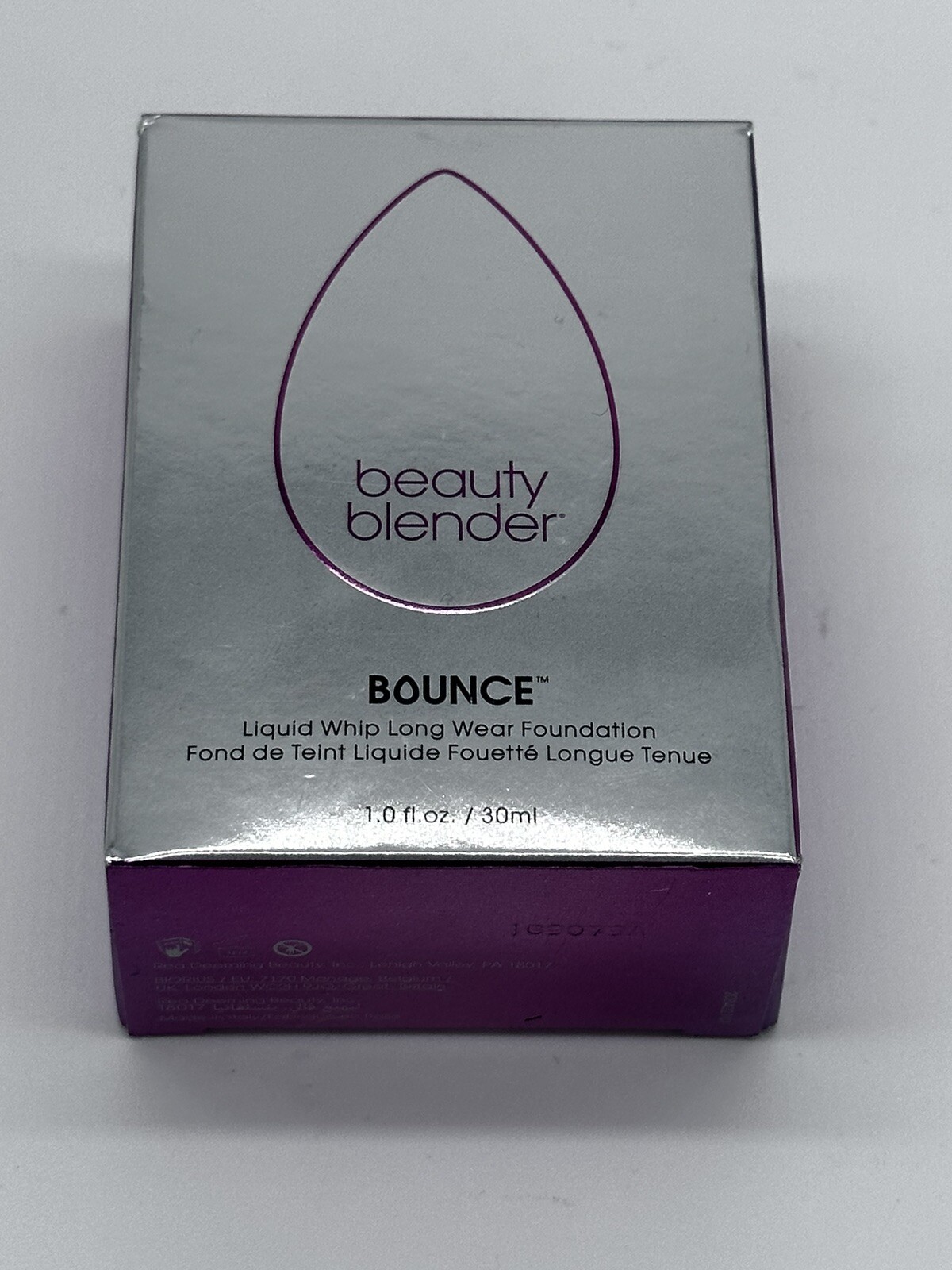 Beauty Blender Bounce Liquid Whip Long Wear Foundation Blend 4.70 Sealed1floz