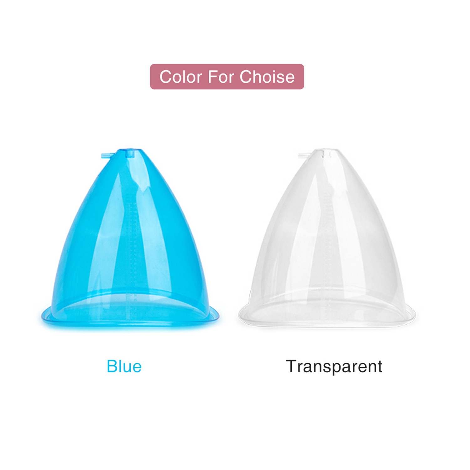 2PCS 60-210ML Various Size Breast Cups Butt Lift Cups For Vacuum Therapy Machine