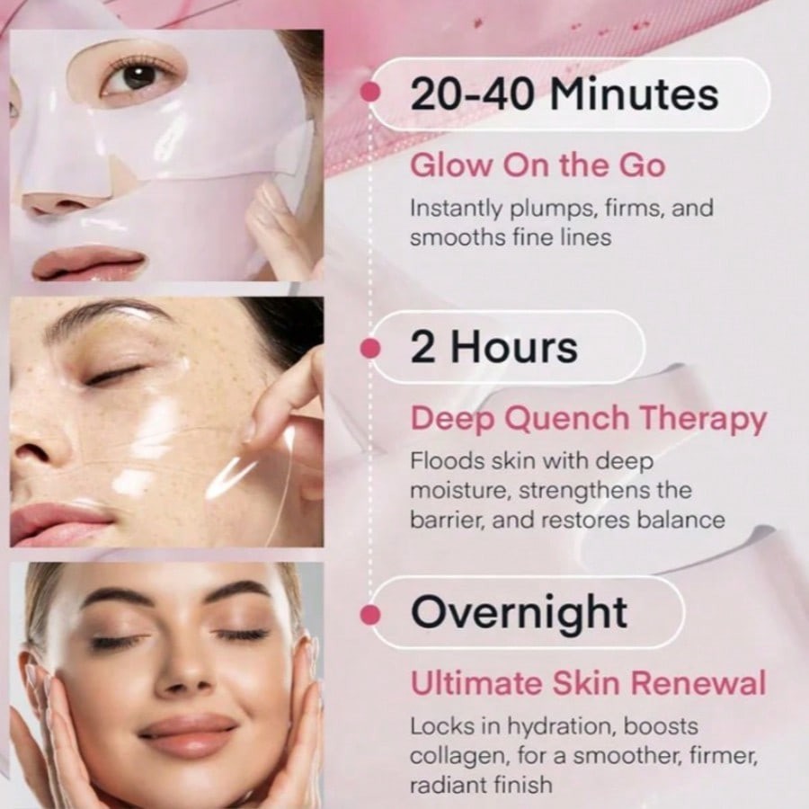 PDRN Pink Collagen Jelly Gel Mask