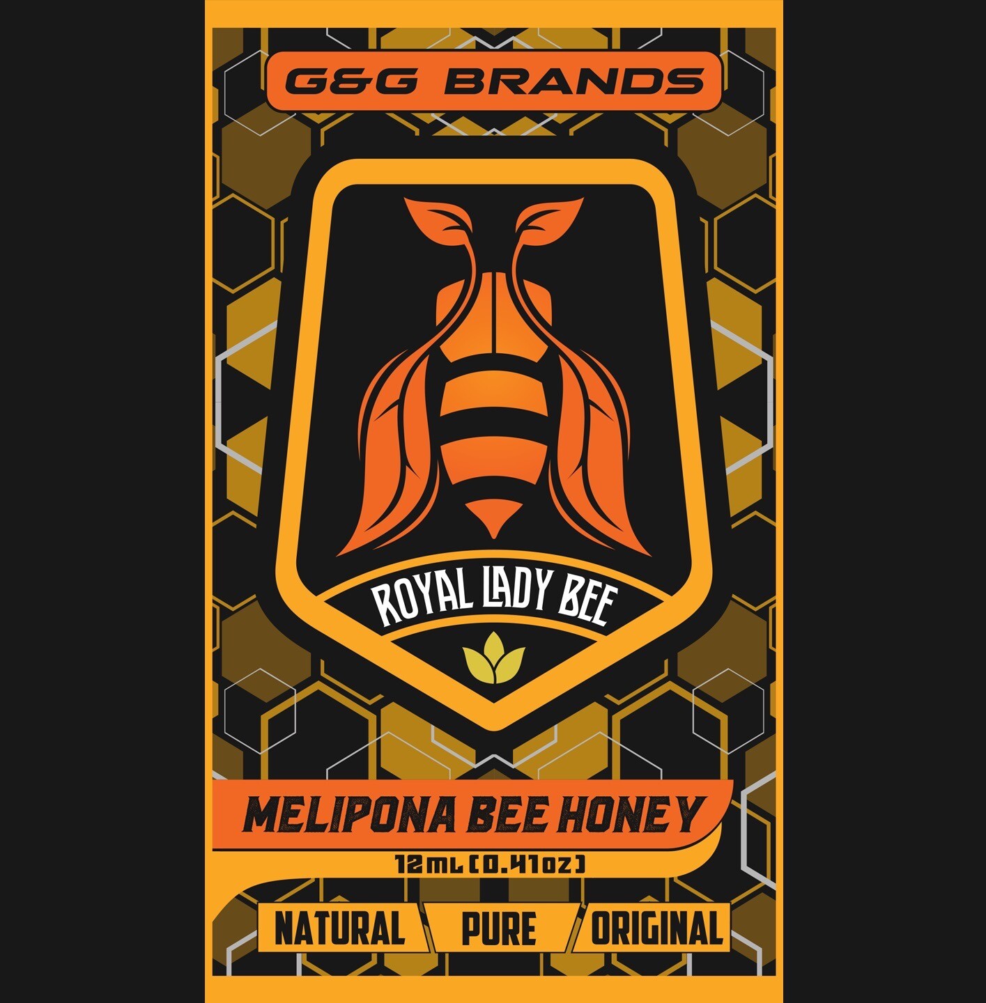 MELIPON A BEE HONEY DROPS, MIEL GOTAS, 12mL, AUTHENTIC, ORIGINAL FROM MEXICO