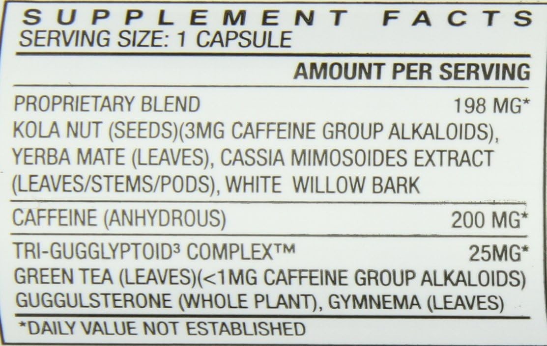 Stacker two Dietary Supplement «Fat Burner Weight Loss» Capsules 100 Count