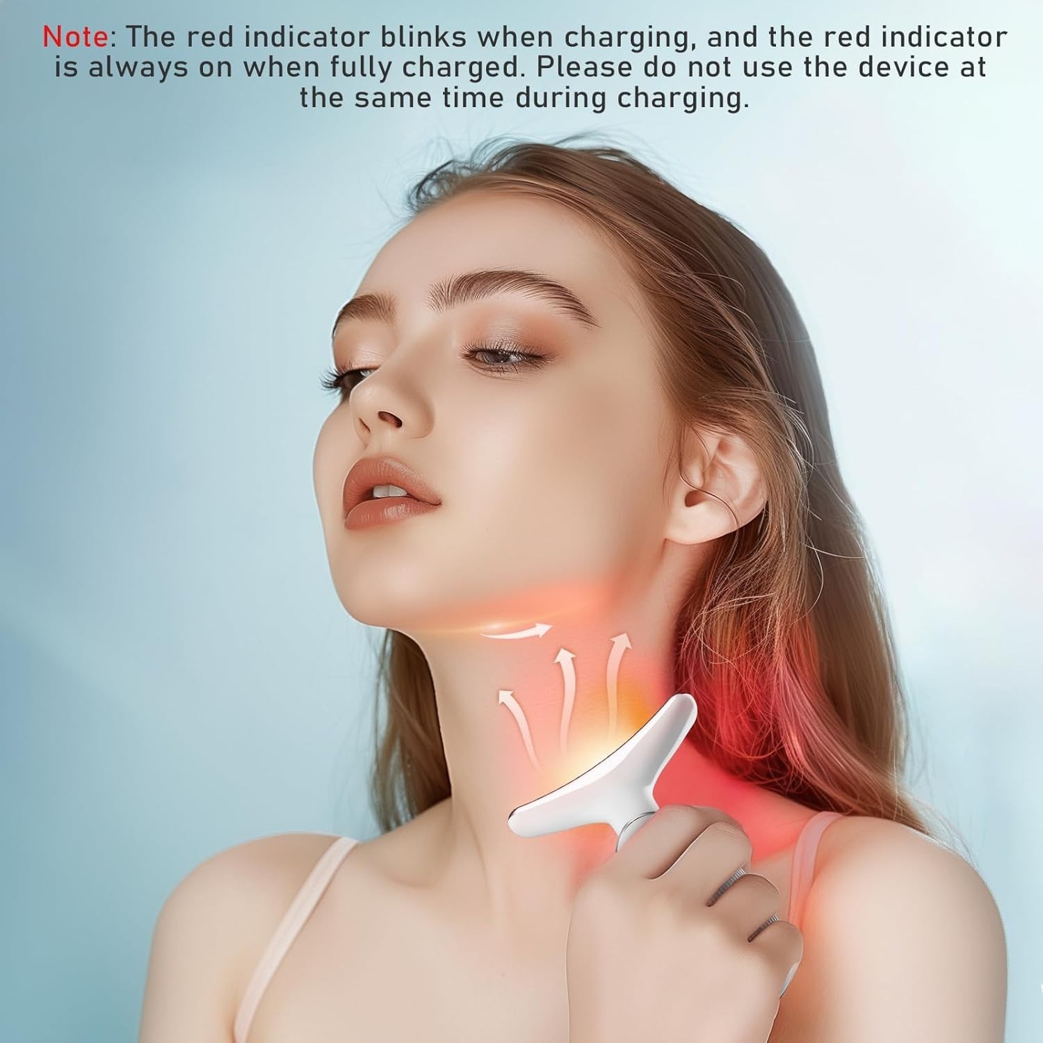 Battery-Powered Face & Neck Lifting Device for All Skin Types – Wrinkle Solution
