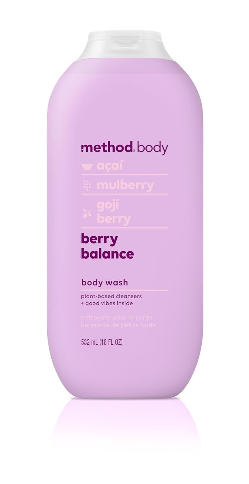 Body Wash, Berry Balance, Paraben and Phthalate Free, 18 Oz (Pack of 1)