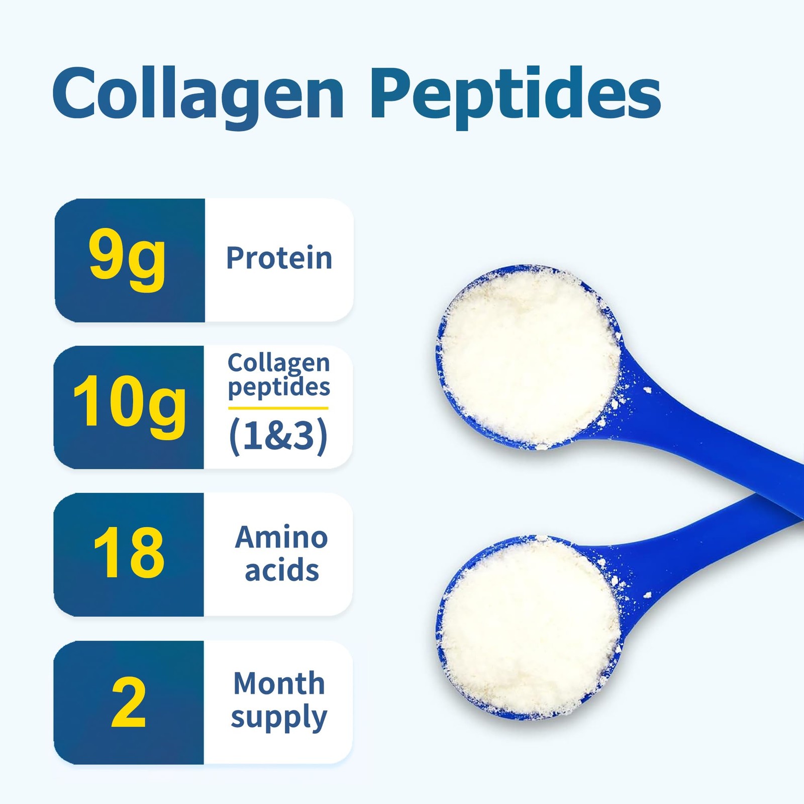 Zammex Grass Fed Collagen Peptides Type 1 & 3 1.31 Pound (Pack of 1), Black