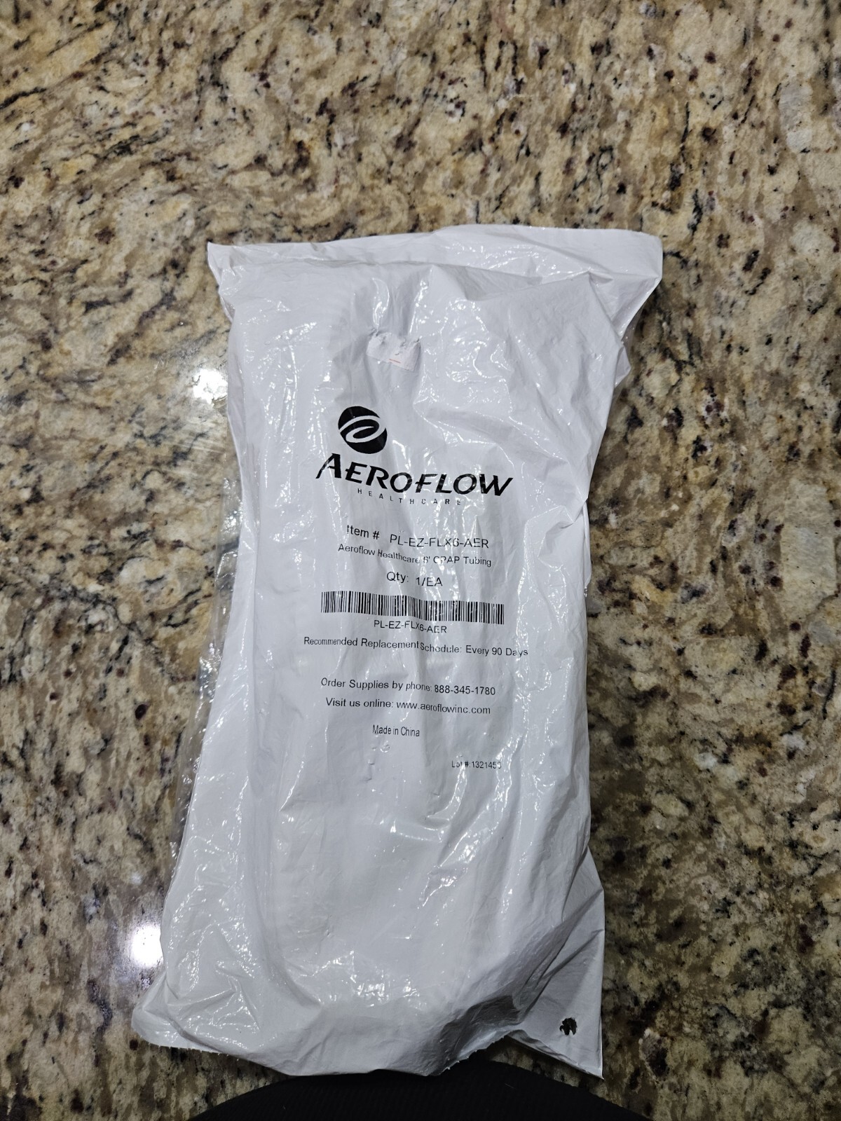 AEROFLOW PL-EZ-FLX6-AER 6″ CPAP Tubing