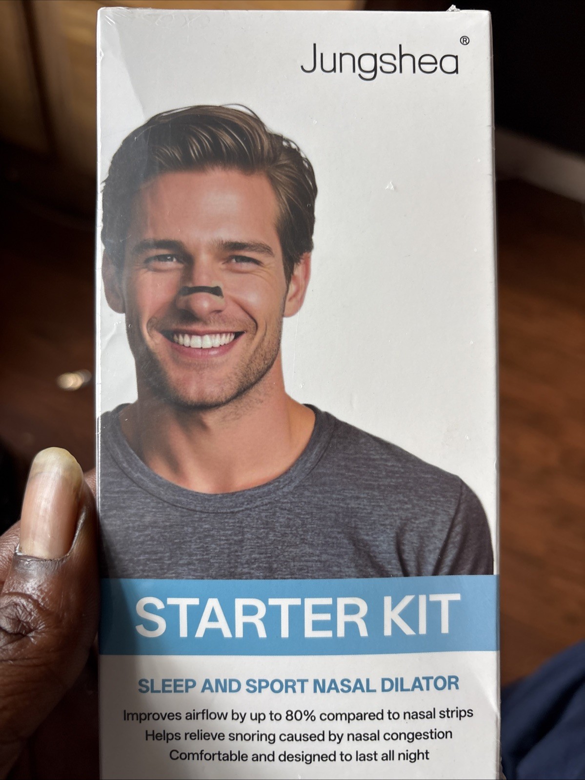 Jungshea Starter Kit Sleep & Sport Nasal Dilator for Snoring & Congestion