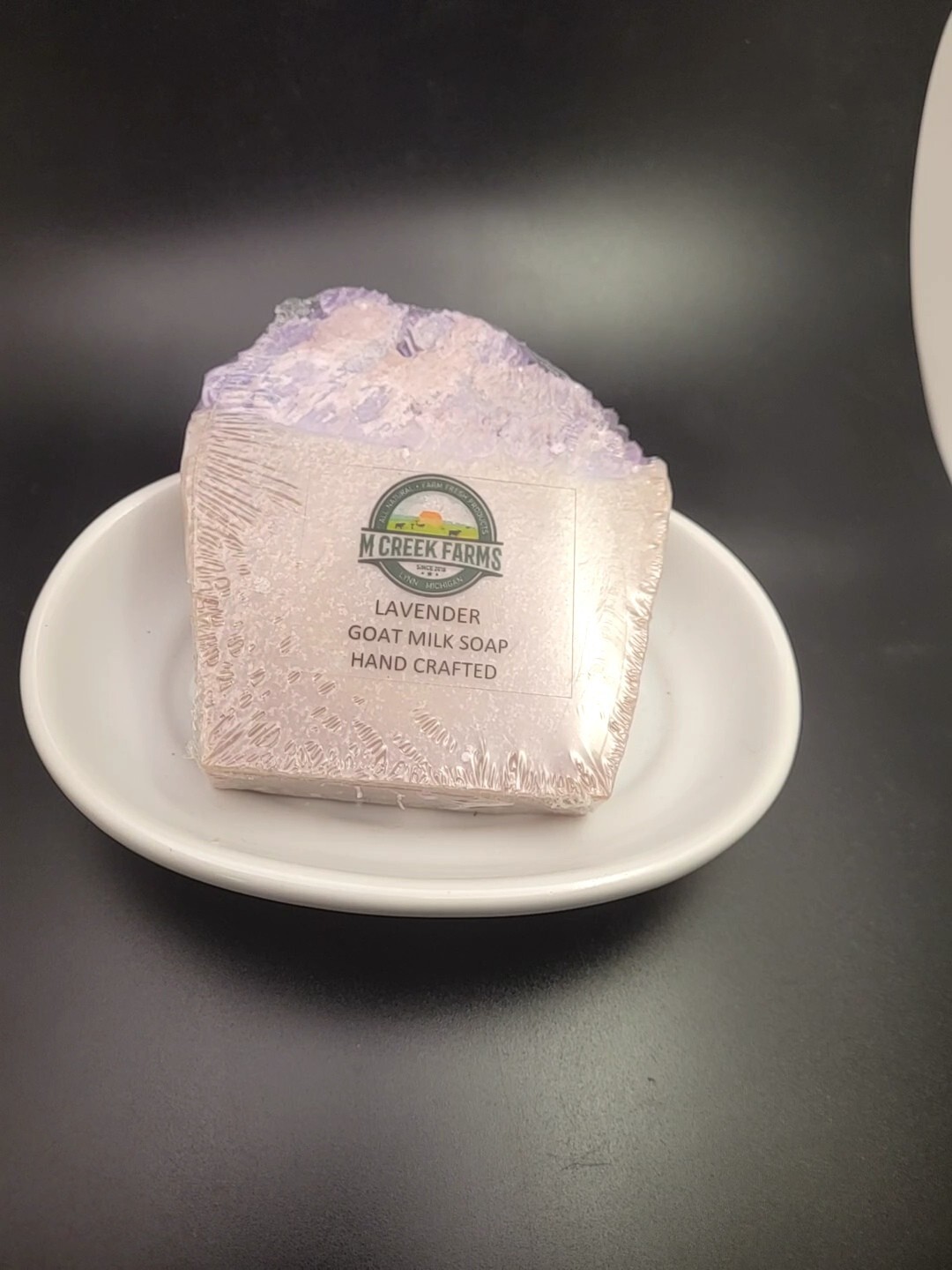 Handcrafted goat milk soap