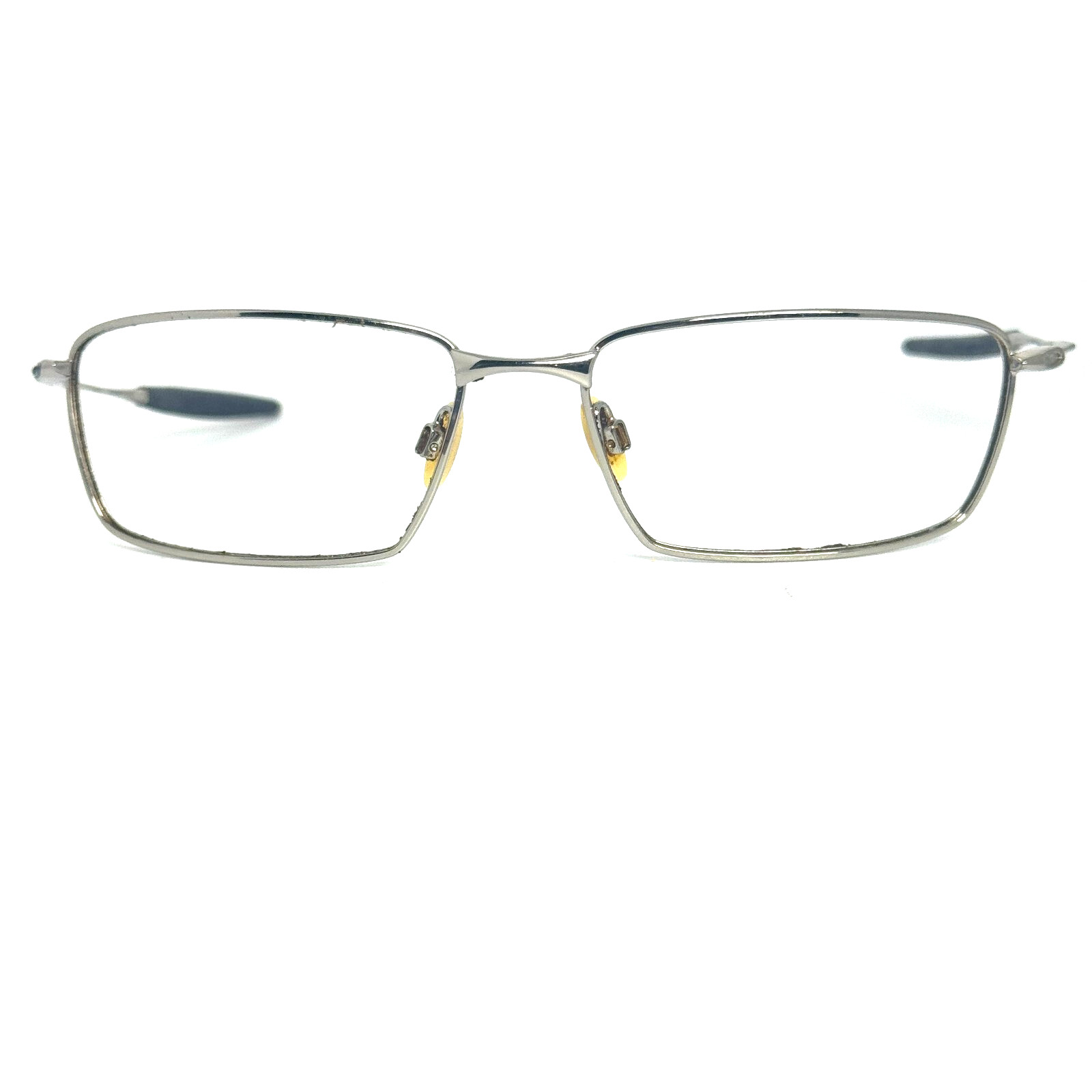Oakley Metal Eyeglasses unknown model number Pewter Frames 61-18 H17328