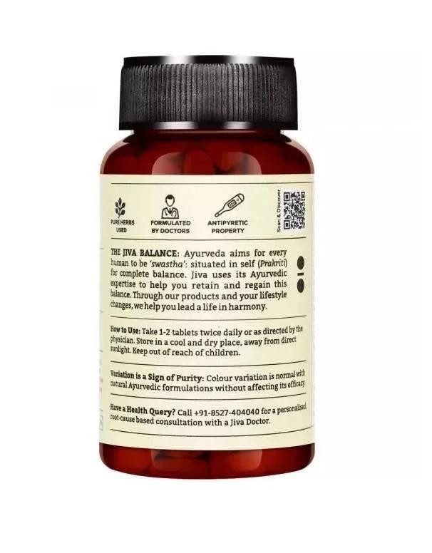 Jiva Ayurveda Flucon Tablets (120tab) Herbal Ayurvedic Respiratory Wellness