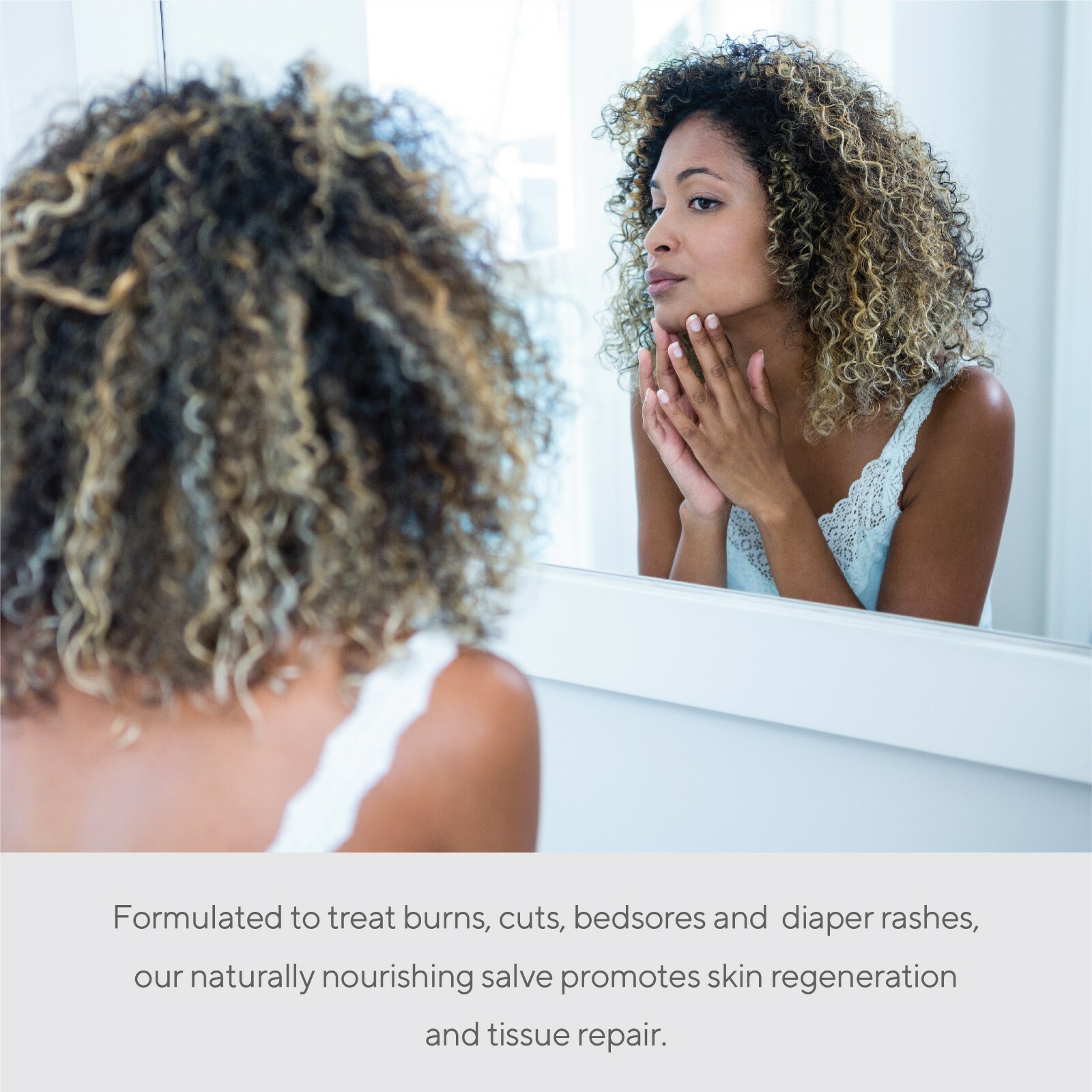 (2-Pack) Natural Skin Repair Care Cream Salve – Wounds Burns Rashes Hemorrhoids