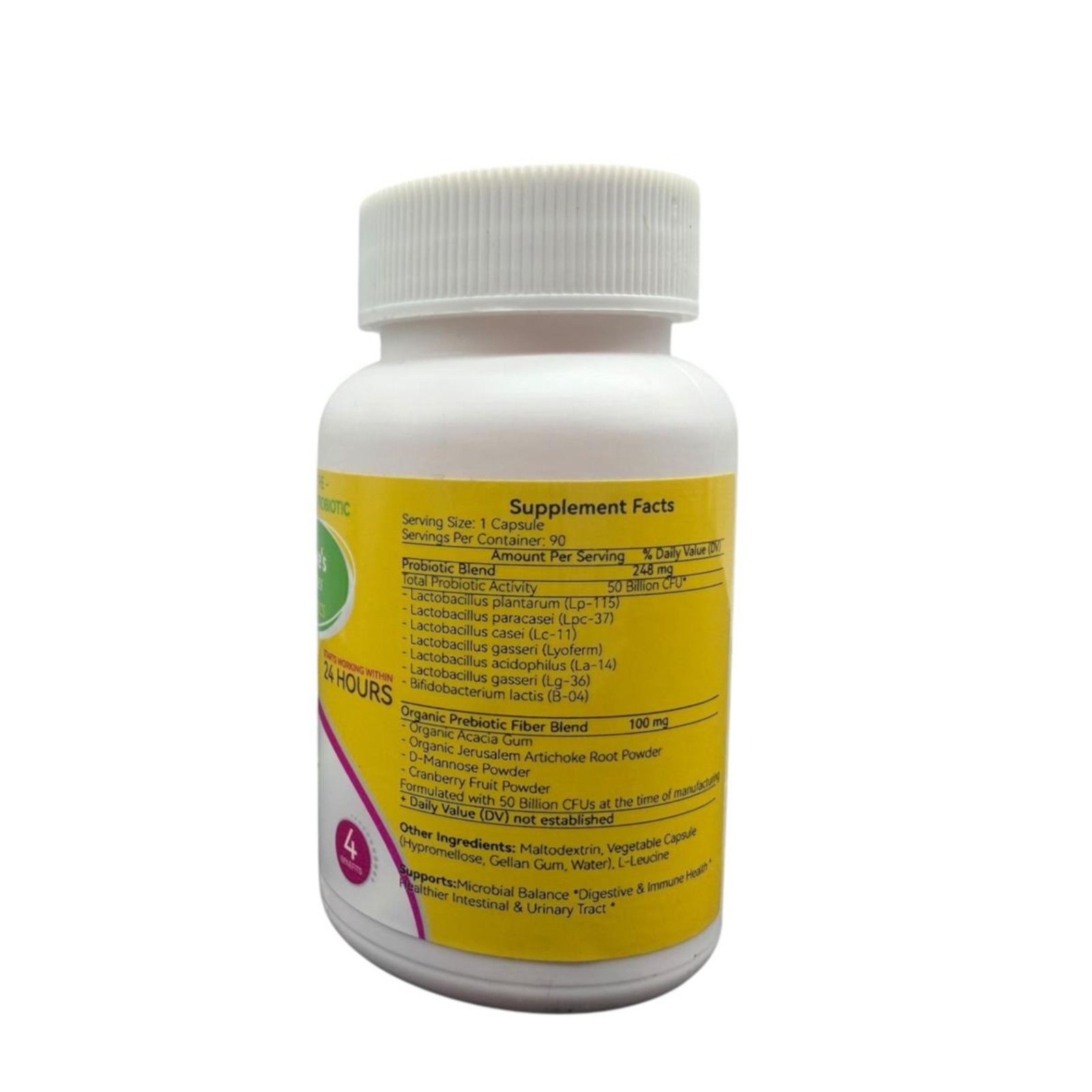 Nature’s Recipes Women’s 4-in-1 Probiotic 90 Tablets Compare Culturelle 01/27