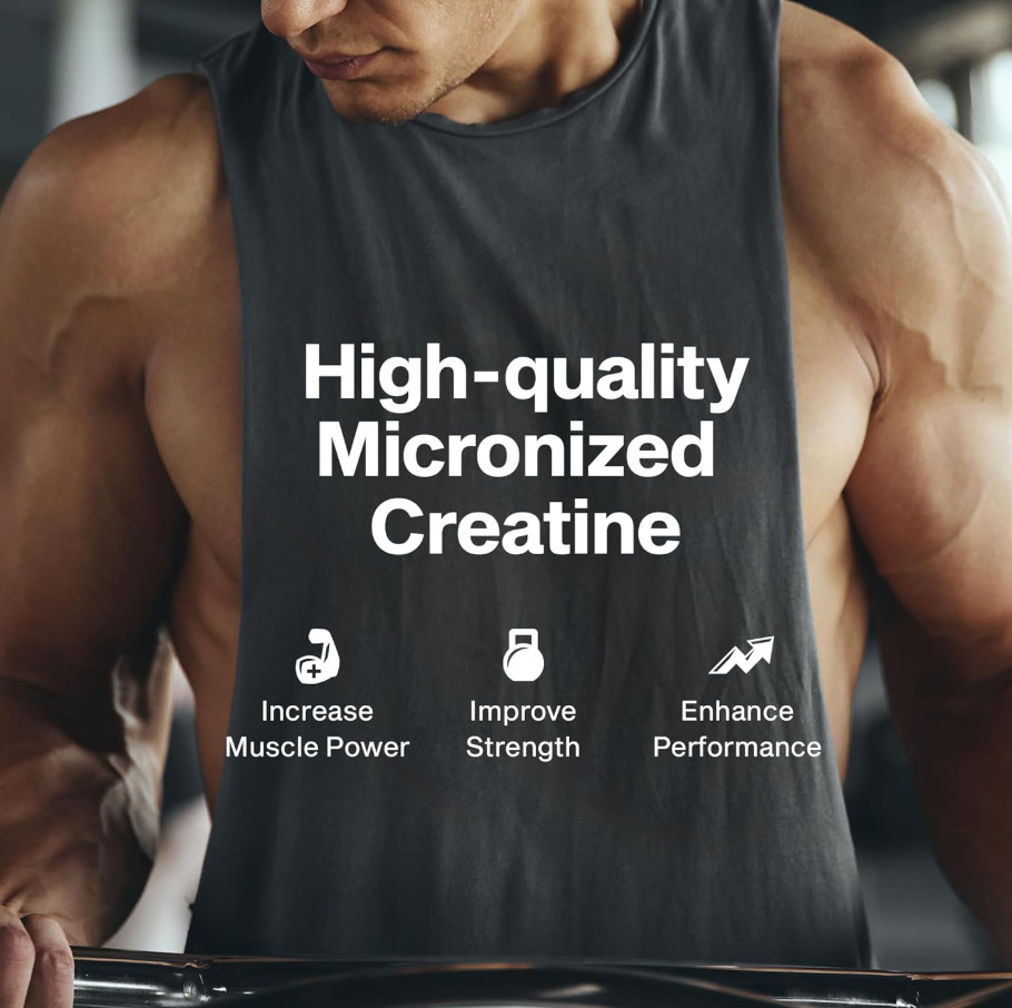 Platinum Pure Creatine Monohydrate Powder, Unflavored, Micronized, 80 Servings++
