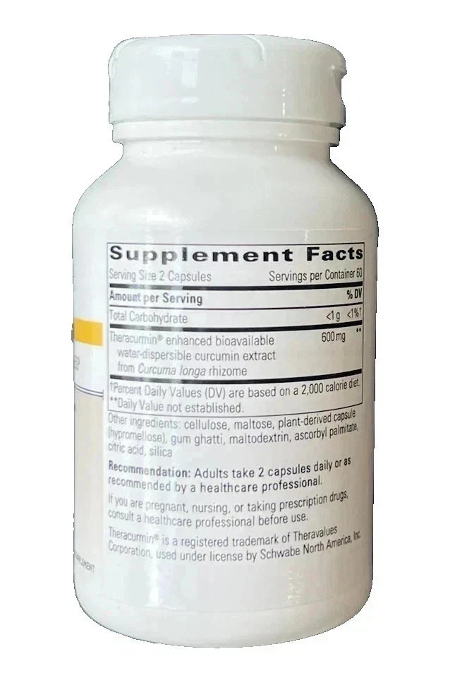 Integrative Therapeutics Theracurmin HP 120 Capsules New and Sealed.