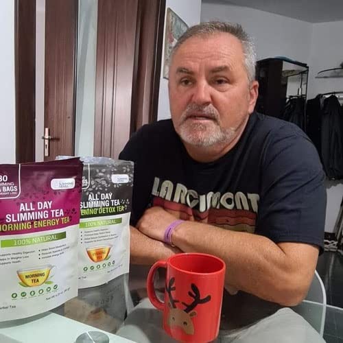 Slimming Tea for Daytime – 30-Day Supply Boosts Metabolism & Energy Levels