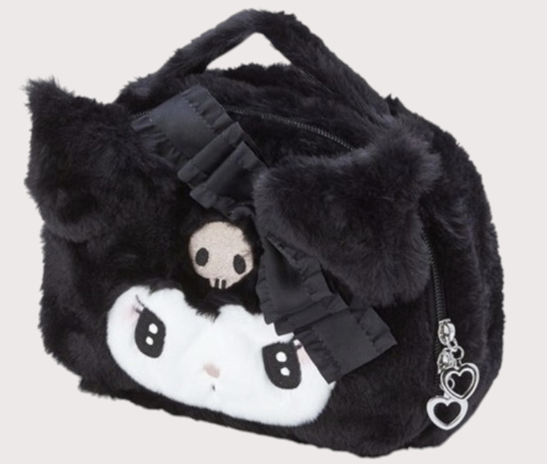 Cute Kuromi Style Large Capacity Cosmetic Storage Bag – Organizer Pouch