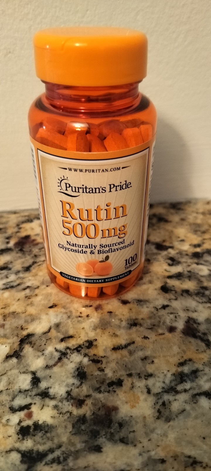 rutin 500mg – Puritan’s Pride. Expiration Date 03/27