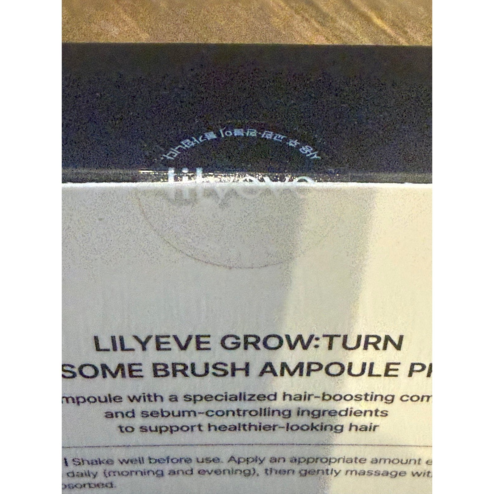 lilyeve Grow:Turn Exosome Brush Ampoule Prime for Men- NEW