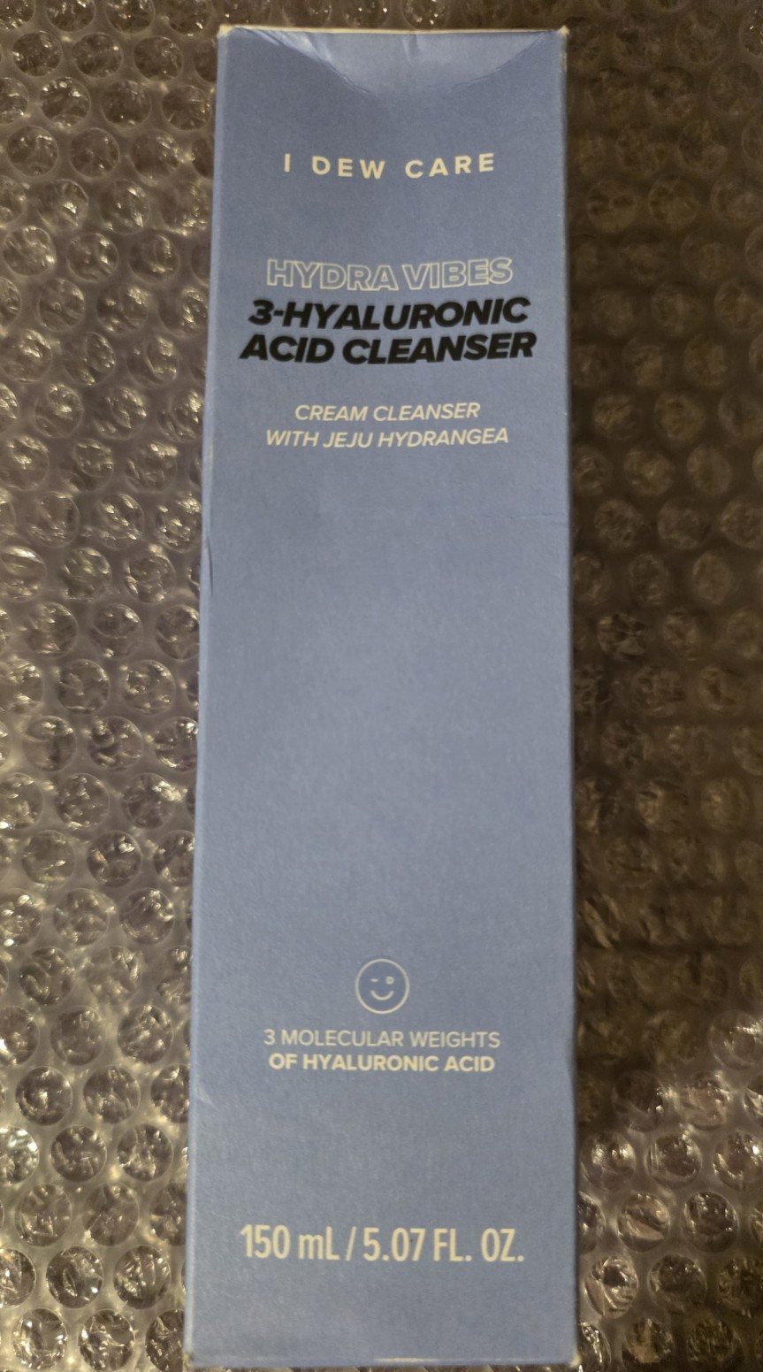 I DEW CARE Hydra Vibes Hyaluronic Acid Cream Face Cleanser Vegan 5.07 fl oz