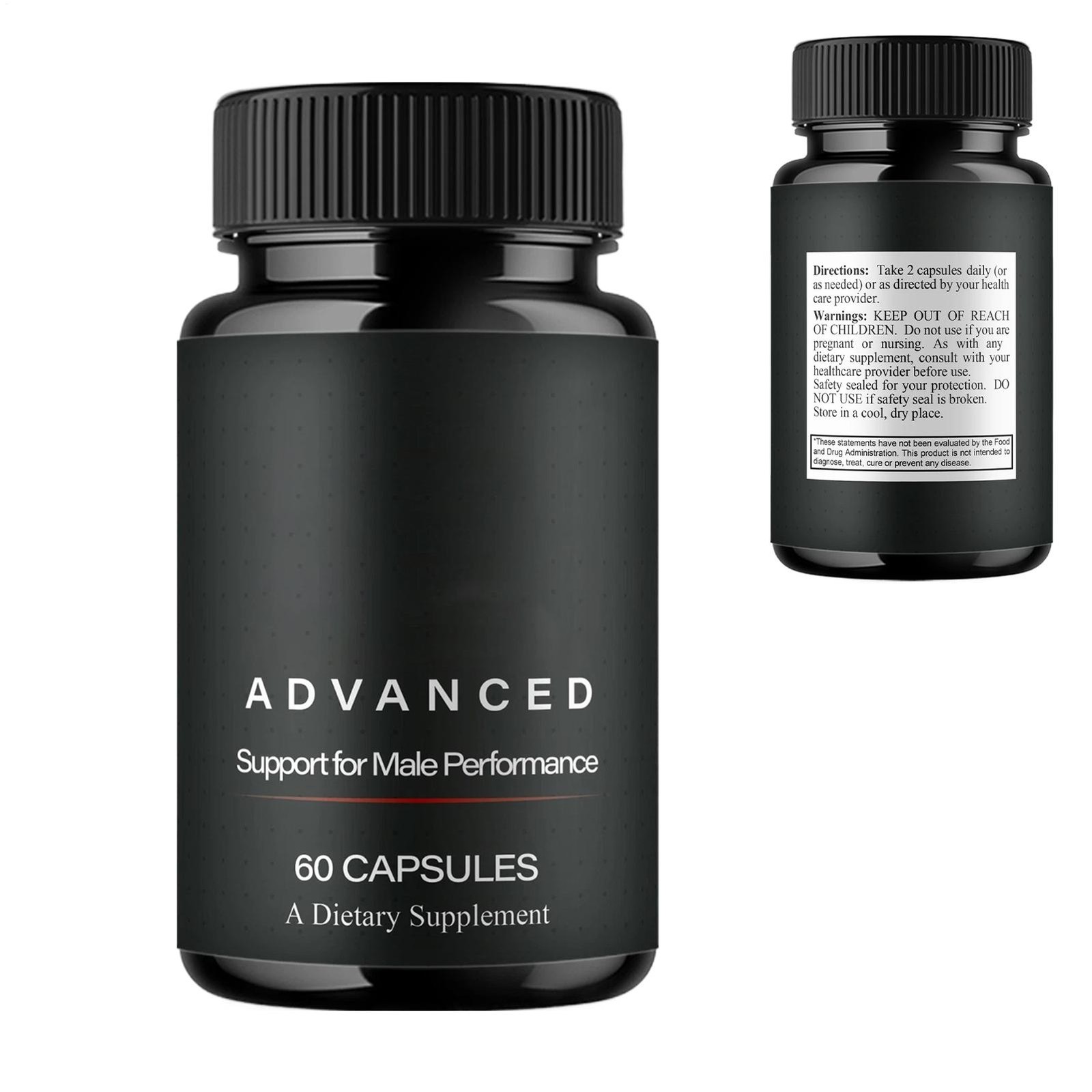 Steel Power Enhanced Performance Supplement, 60-Count Male Health Support