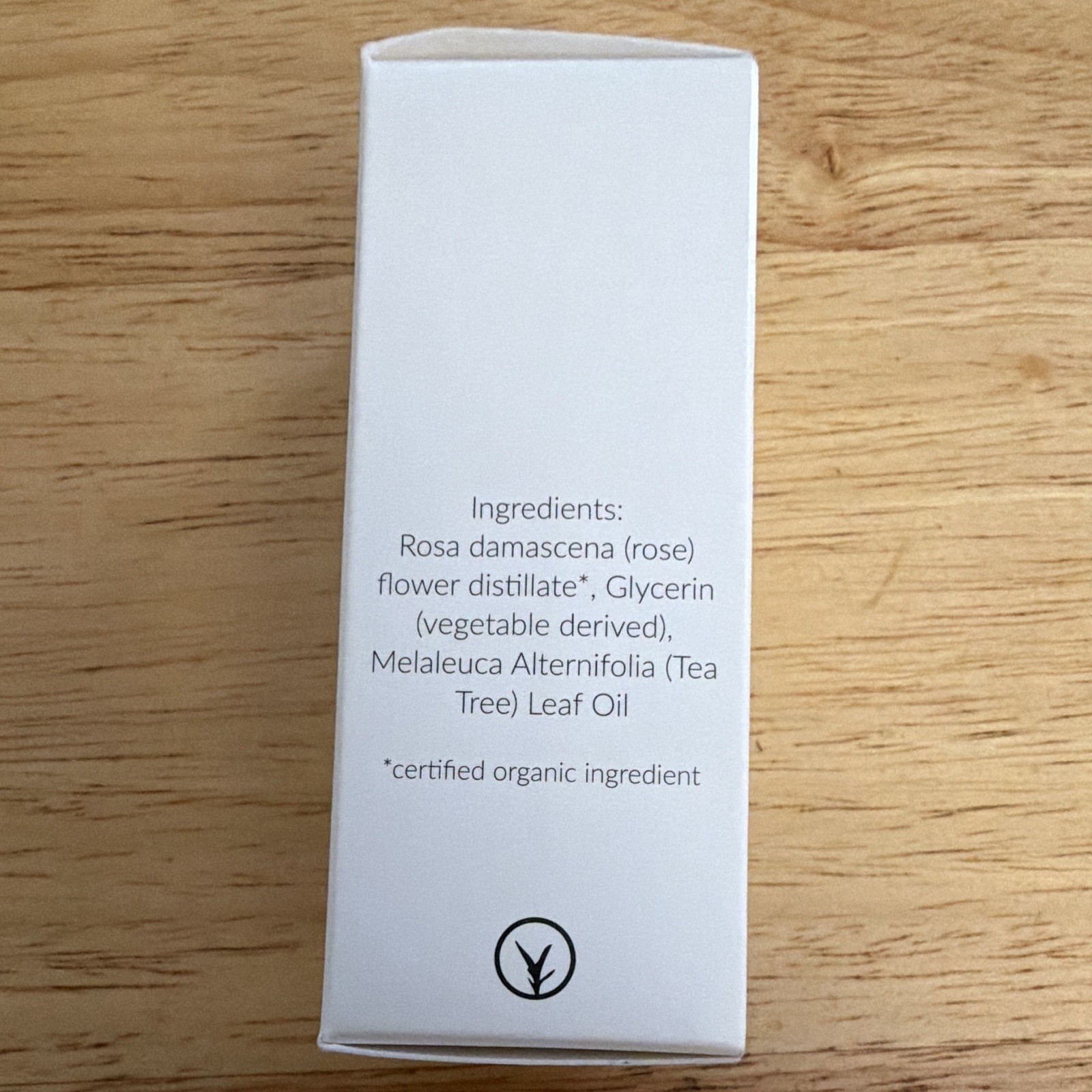 Bambu Earth Rosewater Face Cleanser 1 oz Non-Foaming Rose Scent