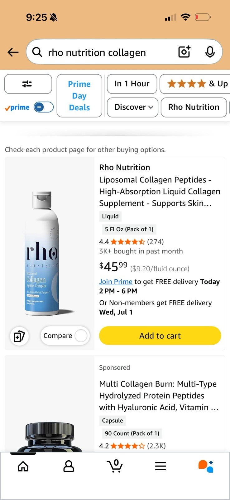 Rho Nutrition Bundle – Collagen Peptides, Magnesium, NAD+, and Glutathione