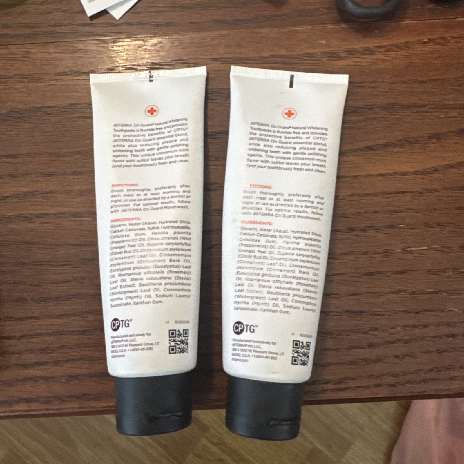 Doterra On Guard Toothpaste Natural Whitening And Mineralizing New/ Sealed.