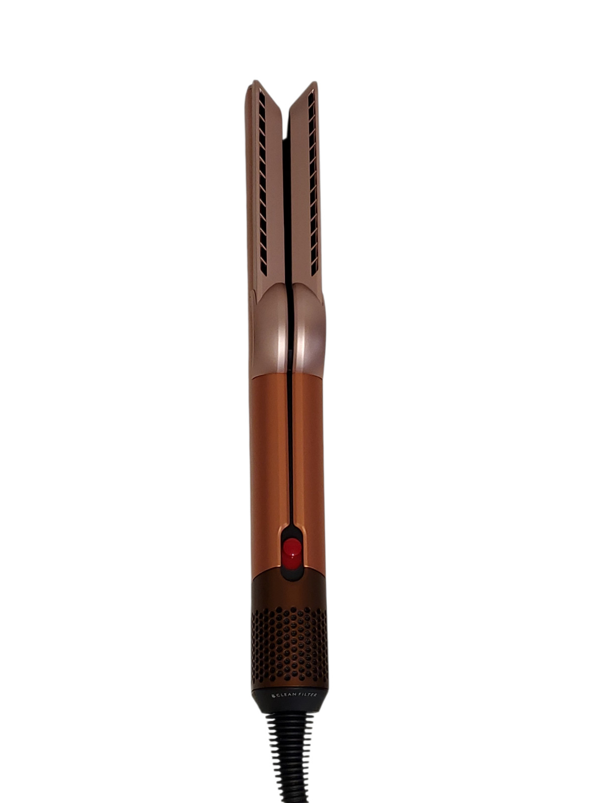 Dyson Airstrait Wet to Dry All Hair Straightener, No Heat Damage Amber Silk
