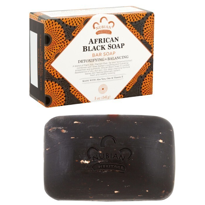 Nubian Heritage African Black Bar Soap – 5oz