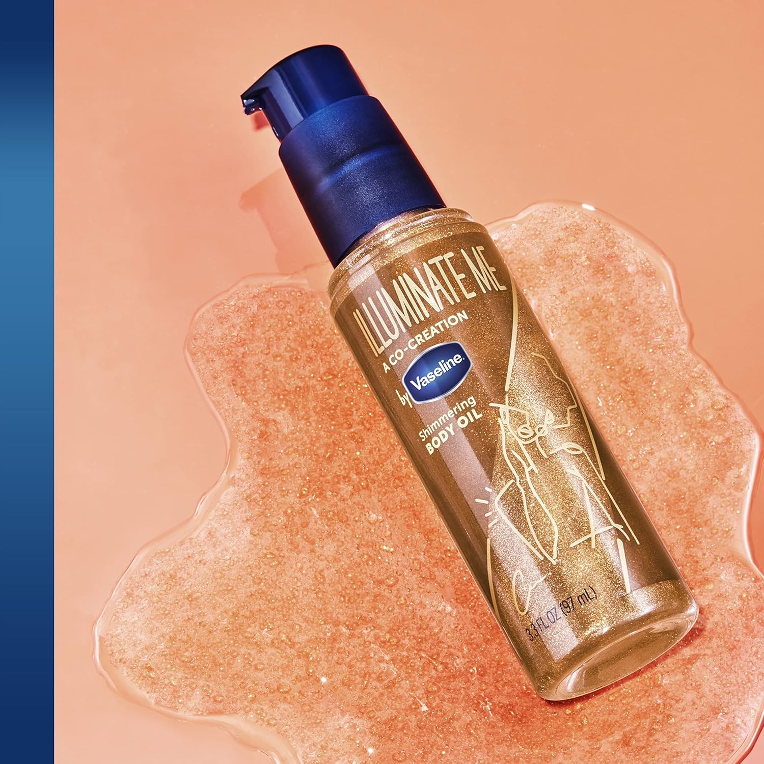 Vaseline Illuminate Me Shimmering Body Oil – 3.3oz