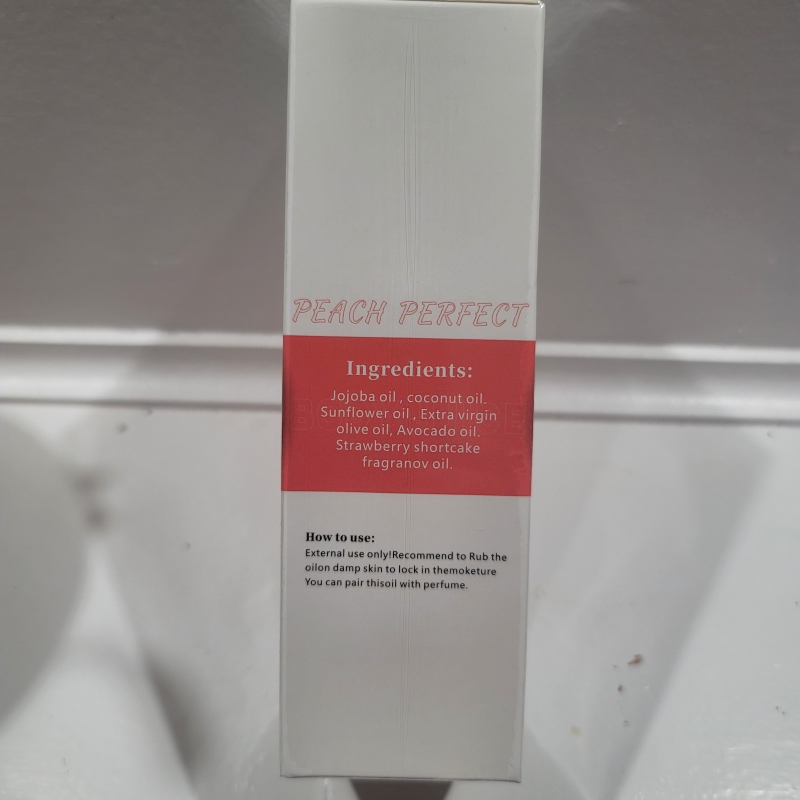 AILIYZ Body Juice Perfect Peach Handcrafted Body Oil 4 Oz NEW Sealed
