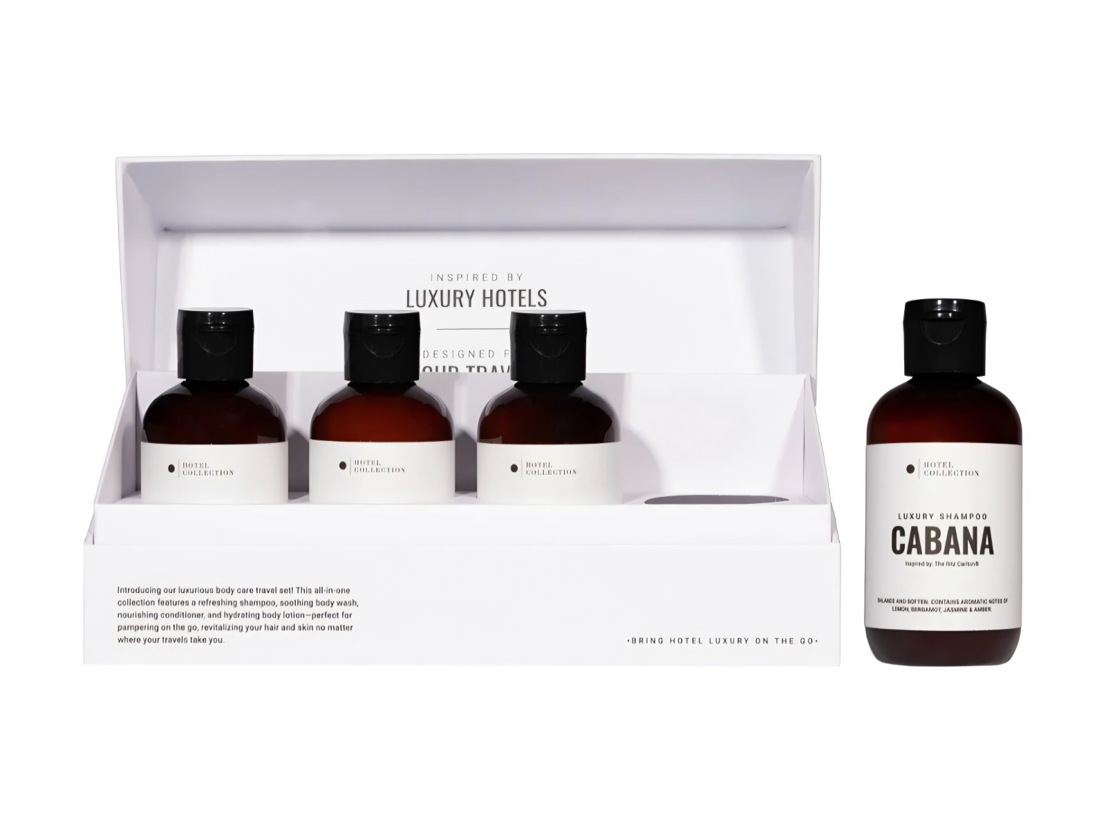 Hotel Collection Hotel-Inspired 4 Piece Travel Set – Scent: Cabana