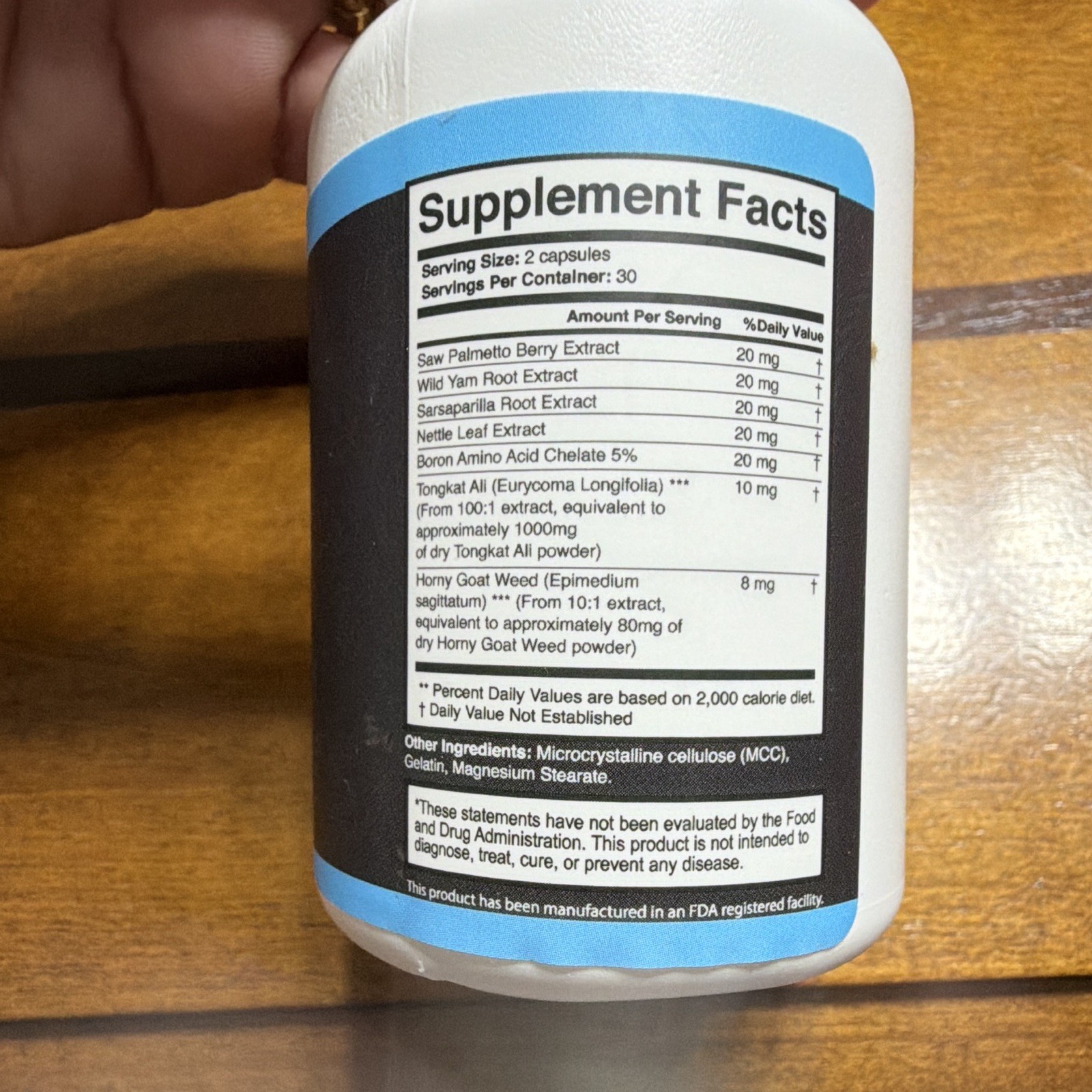 Titan Boost Male Enhancement Supplement 60 Capsules Exp 08/2027