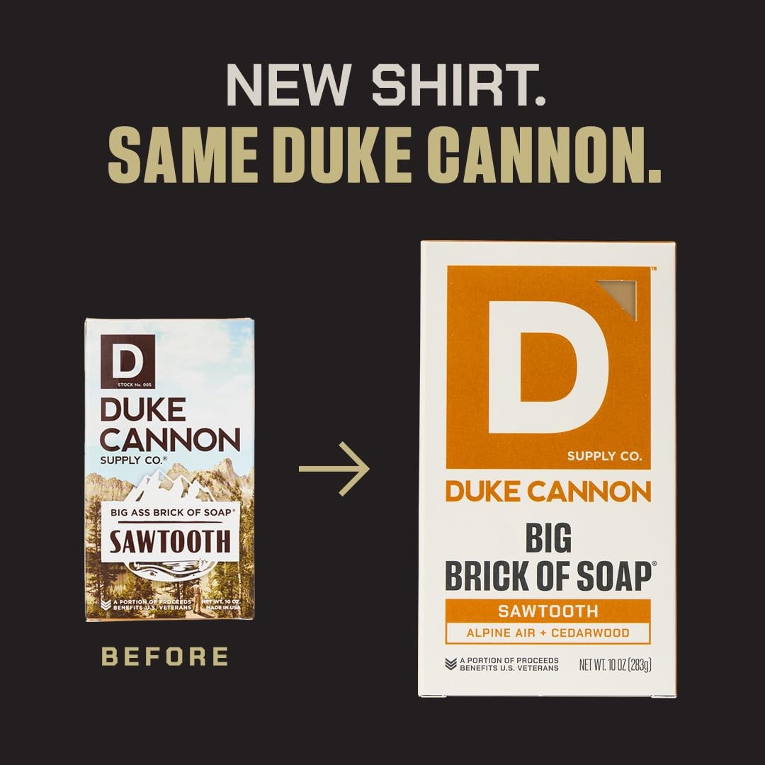 Duke Cannon Supply Co. Extra Large Soap Bar Bundle 6 Pack Variety All Skin